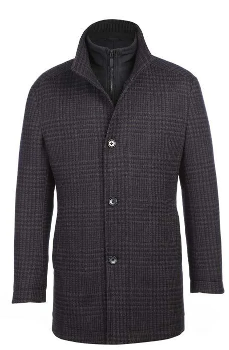 ALESSANDRO VITELLO Quilted Overcoat 830-13