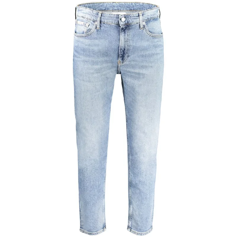 Calvin Klein blue Cotton Jeans & Men's Pant