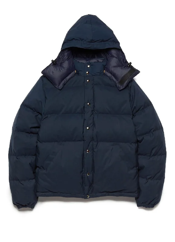 Down Sweater | 60/40 Cotton/Nylon Down Jacket | Navy