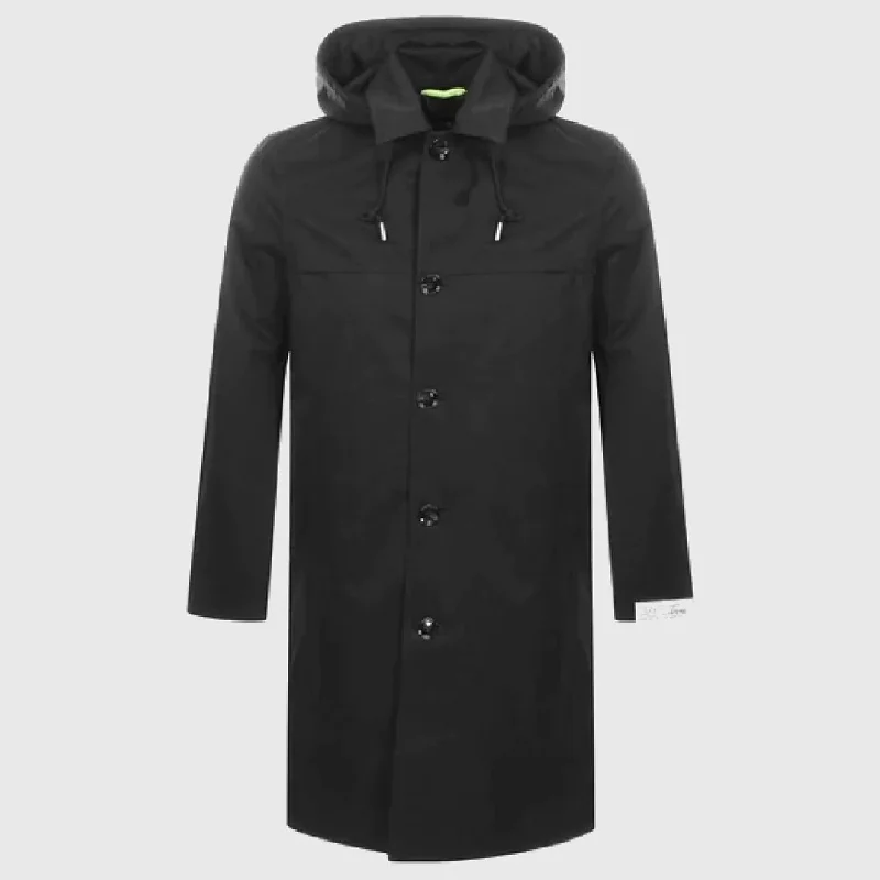 J-haruo Overcoat Black