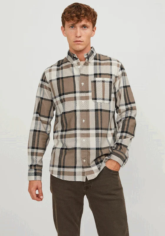 Jack & Jones Brook Corduroy Shirt, Pelican