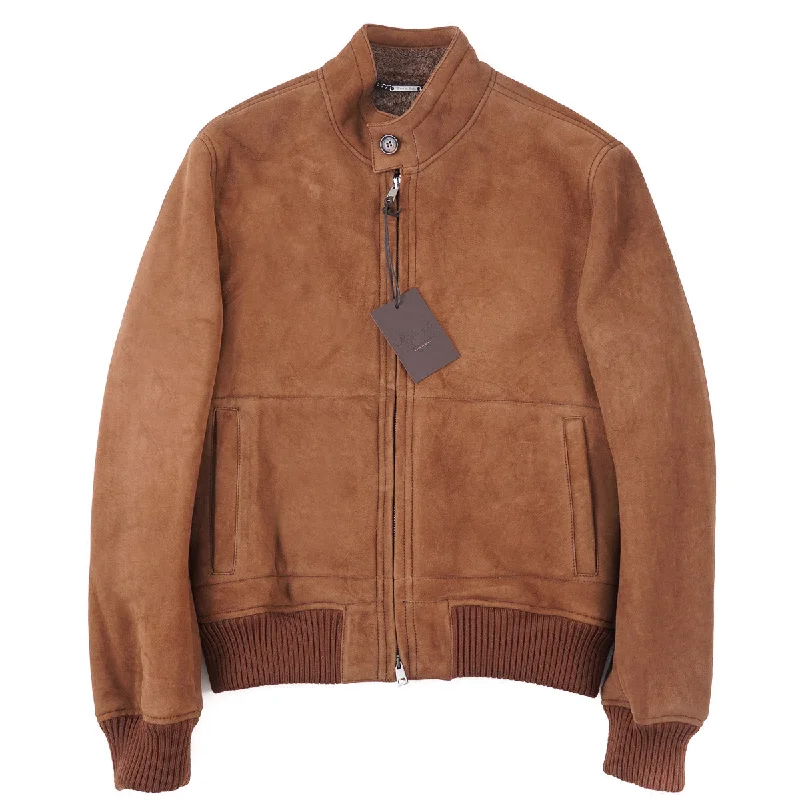 Rifugio Shearling Leather Bomber Jacket