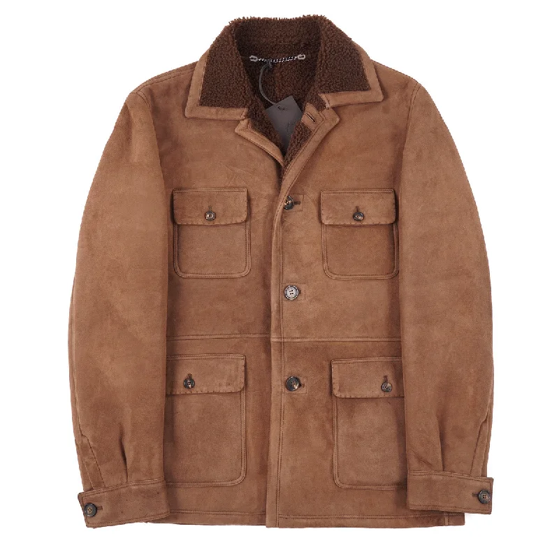 Rifugio Shearling Leather Field Jacket