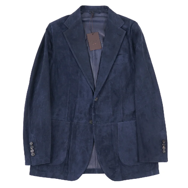 Rifugio Unlined Lambskin Suede Blazer