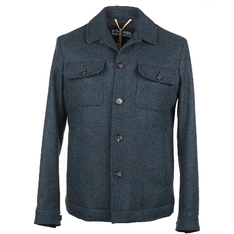 Sartorio Soft Wool Shirt-Jacket