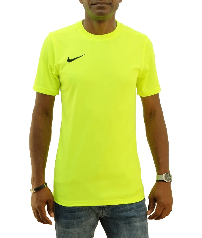 BV6708702, Nike - Men's Dri-Fit Slim Fit Tee - Neon Green