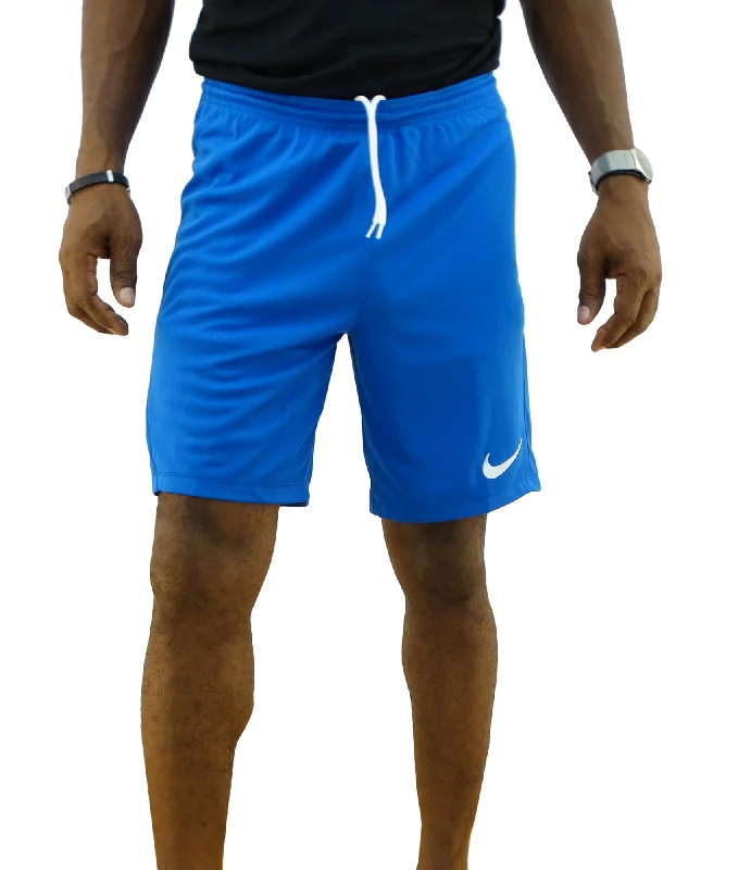 BV6855463, Nike, Park III - Men's Dri-Fit Slim Fit Shorts - Blue