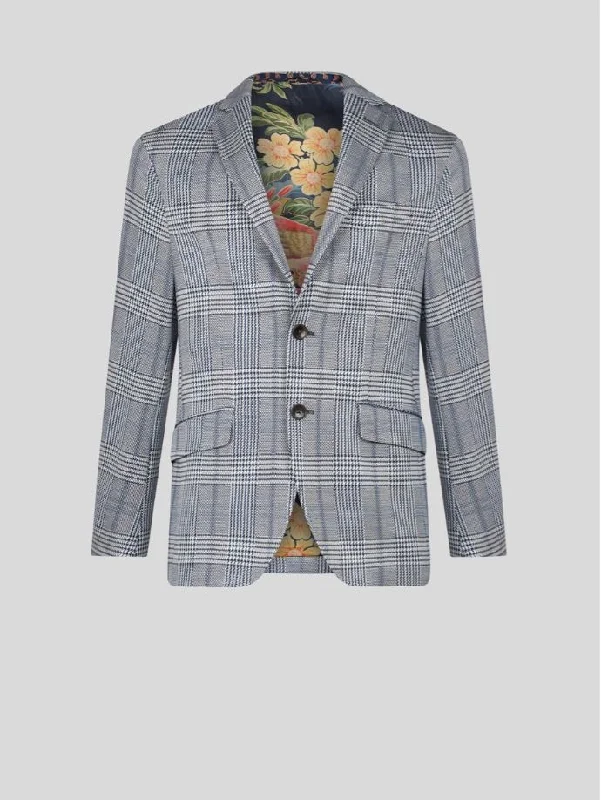 Check Blazer | Navy