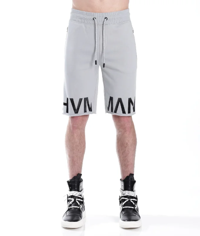 French Terry Sweatshort In Ghost