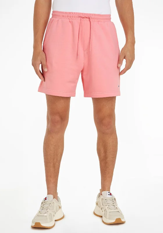 Tommy Jeans Beach Fleece Shorts, Tickled Pink