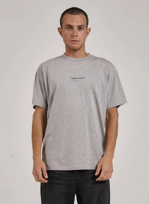 Above As Below Merch Fit Tee - Grey Marle