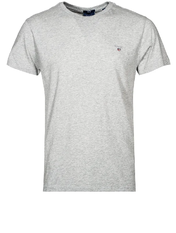 Original Short Sleeve T-shirt Light Grey Melange