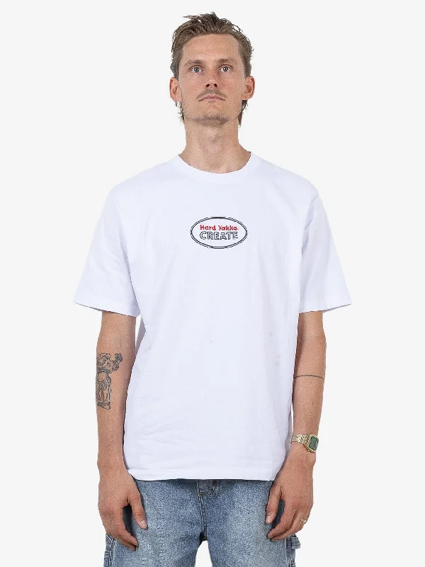 HYC Workmate Oversize Fit Tee - White