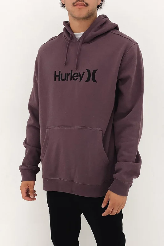 One And Only Solid Seasonal Pullover Hoodie Grape